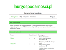 Tablet Screenshot of laurgospodarnosci.pl